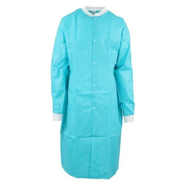 SafeWear High Performance Protective Lab Coat SMS Large Tropical Teal 12/Bg 5 BG/CA