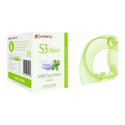 Cranberry S3 Mint Face Mask...