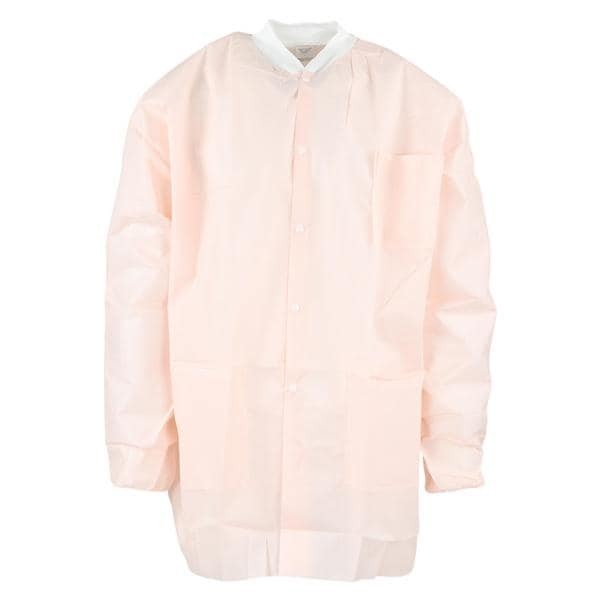 Maxi-Gard Protective Jacket SMS Large Light Pink 10/Pk 5 PK/CA