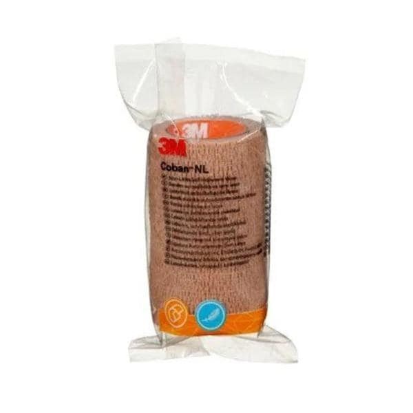 Coban Wrap Elastic 4"x5' Beige/Tan 18/Ca