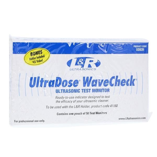 Test Strip Ultrasonic Cleaner UltraDose 50/Pk 6 PK/CA