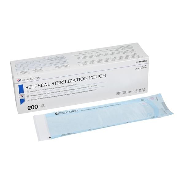SelfSeal Sterilization Pouch Self Seal 2.75 in x 9 in 200/Bx 6 BX/CA