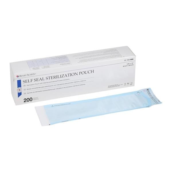SelfSeal Sterilization Pouch Self Seal 3.25 in x 12 in 200/Bx 6 BX/CA