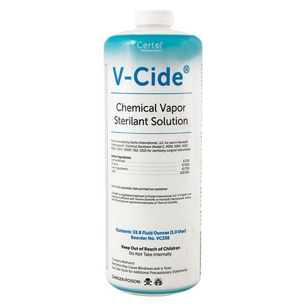 V-Cide Sterilant Solution 1 Liter Ea 16 EA/CA