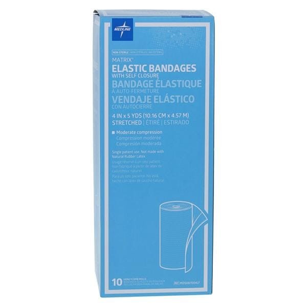 Matrix Stretch Bandage Elastic 4"x5yd 10/Bx