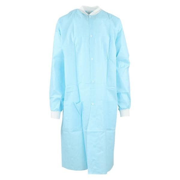 Maxi-Gard Protective Lab Coat SMS X-Large Sky Blue 10/Pk 5 PK/CA