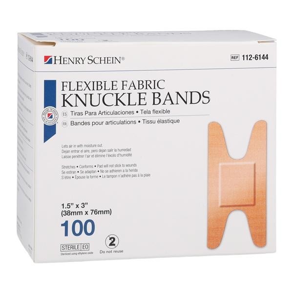 Bandage Fabric 1.5x3" Flesh Sterile 100/Bx 36 BX/CA