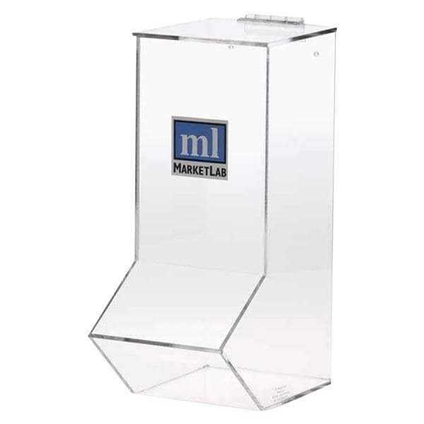 Dispenser Bulk PPE 6.5 in x 10.25 in x 14.75 in Transparent Ea