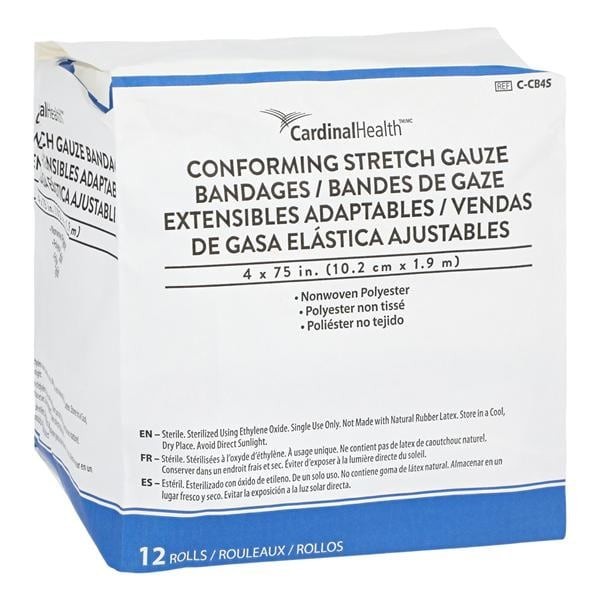 Conforming Bandage Rayon Polyester Blend 4x75" Sterile 96/Ca