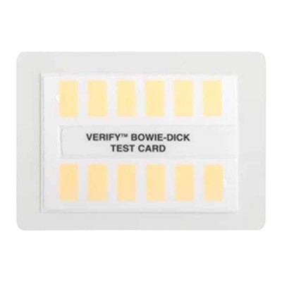 Verify Bowie Dick Test Card...