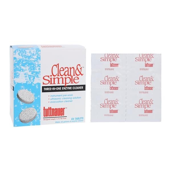 Clean & Simple Ultrasonic Cleaner 64/Bx 12 BX/CA