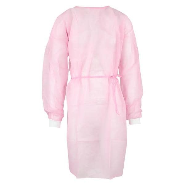 Cover Gown SMS / Polypropylene Large Pink 10/Pk 5 PK/CA