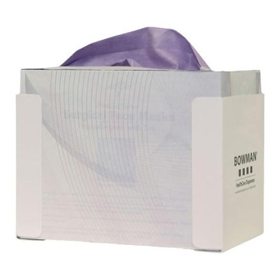 Face Mask Dispenser White...