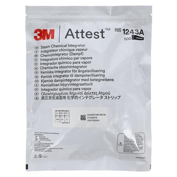 Integrator Chemical 3Mâ¢ Attest SteriGage 2 in x 0.75 in 500/Pk 2 PK/CA