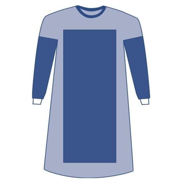 Eclipse Surgical Gown AAMI Level 4 Reinforced Poly / SMS Fabric Large 30/Ca