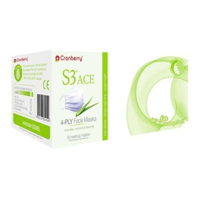 Cranberry S3 Ace Face Mask...