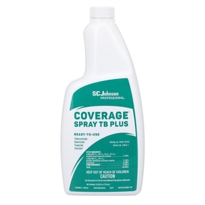 Disinfectant Spray Coverage...