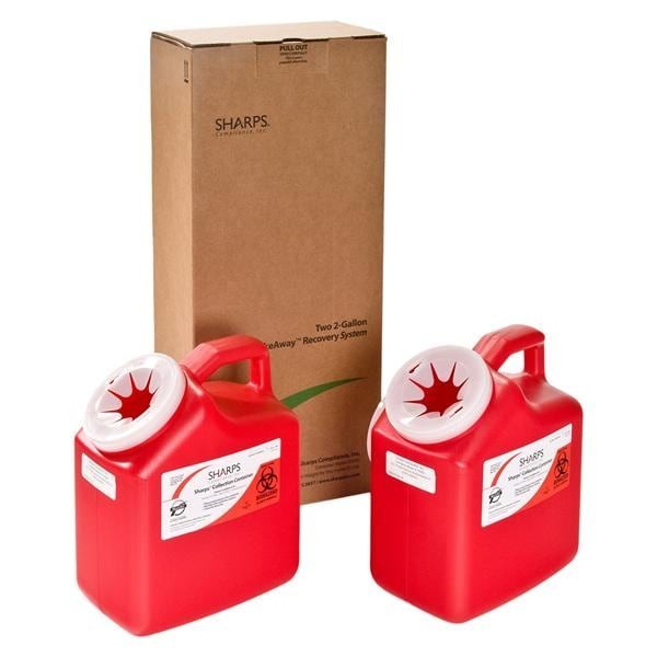 Mailer System Recovery TakeAway Recovery System 2gal Plastic Red 2/Bx 6 BX/CA