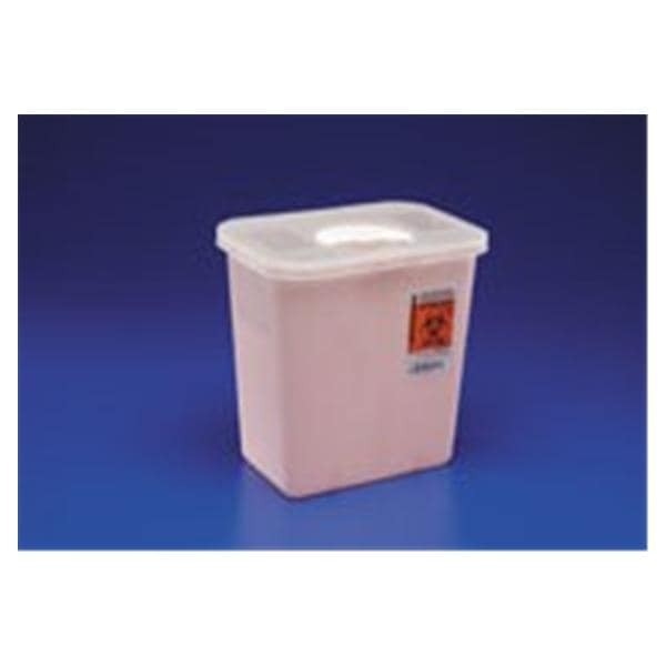 Sharps Container 2gal Opaque Red 7.25x10.5x10" Rotor Lid Plastic Ea 20 EA/CA
