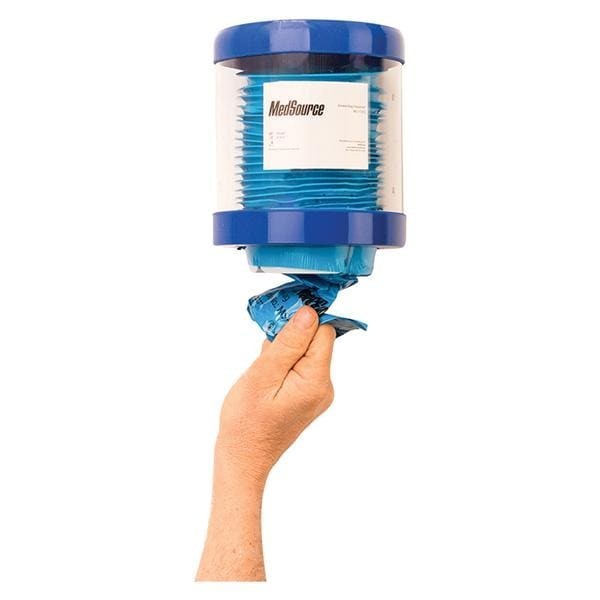Emesis Bag Dispenser 6.25x6.5x6.6" Blue Plastic Ea 6 EA/CA
