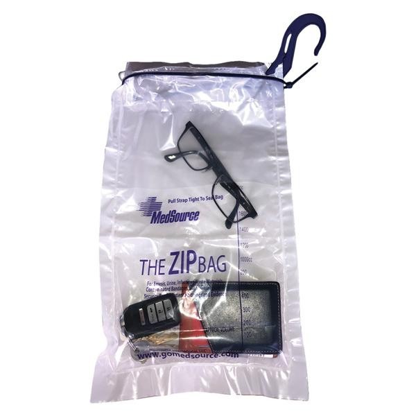 Emesis Bag _ Clear Zip Closure Plastic 12/Bx 40 BX/CA
