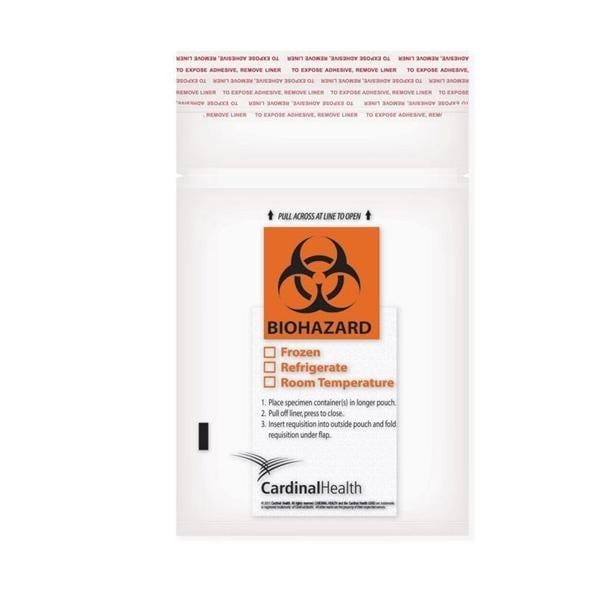Transport Bag 2mil 6x9" Clear Zipper Closure Polyethylene 500/Bx 2 BX/CA
