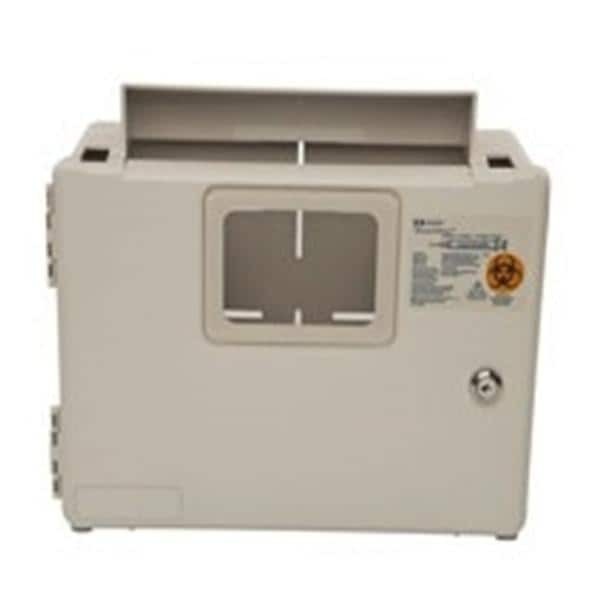 SharpSafety Sharps Enclosure Bg 5.5x13x11.75" Plstc f/ 2/5q InRm Shrp Cntnrs Ea 1 EA/CA