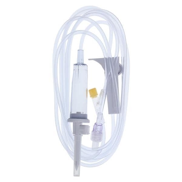 IV Administration Set Needleless Injection Site: 26" 93" 15 Drops/mL 18mL Ea 50 EA/CA