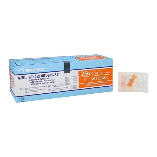 Surflo Infusion Set 25gx3/4" 12" 50/Bx 10 BX/CA