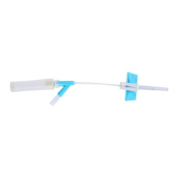 Saf-T-Intima IV Catheter Safety 22 Gauge 3/4" Blue Closed End 25/Bx 8 BX/CA