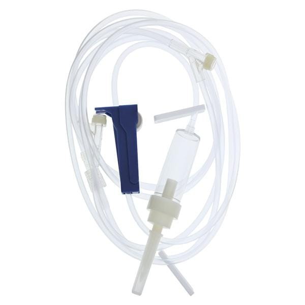 IV Administration Set 2 Split Septum Y-Site 100" 10 Drops/mL Ea 50 EA/CA