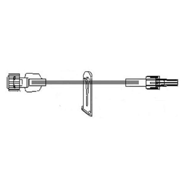 IV Extension Set Needleless 6" Female Luer Lock Adapter 50/Ca