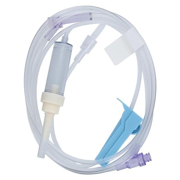 IV Administration Set Needleless Y-Injection Site 83" 10 Drops/mL 17mL Ea 50 EA/CA