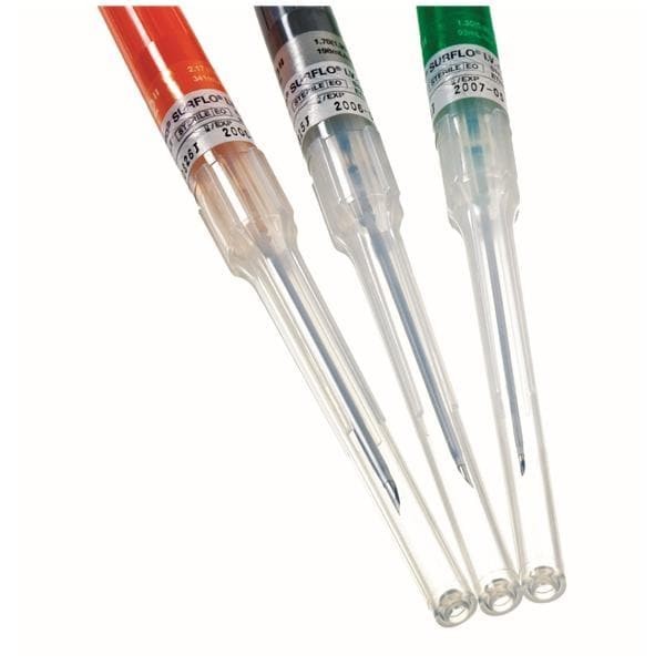Surflo IV Catheter 22 Gauge 1" Blue 50/Bx 4 BX/CA