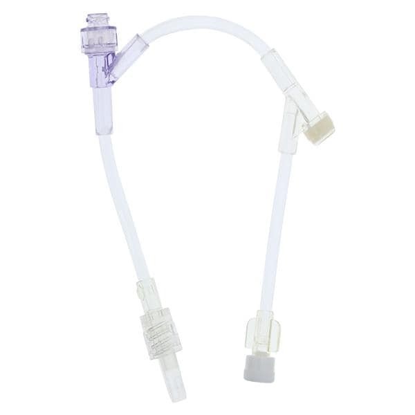 IV Extension Set Needleless 6" Y-Injection Sites/2 Port Luer Lock Ea 100 EA/CA