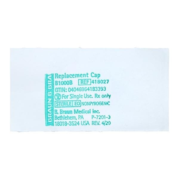 Replacement Cap Male Luer Lock 100/Bx 10 BX/CA