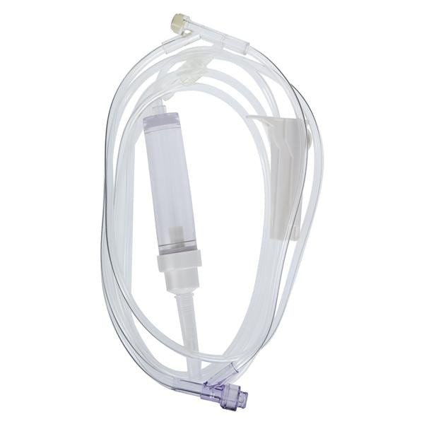 IV Administration Set Needleless 1 Split Septum/1 Y-Injection Site 83" 10Drp Ea 50 EA/CA