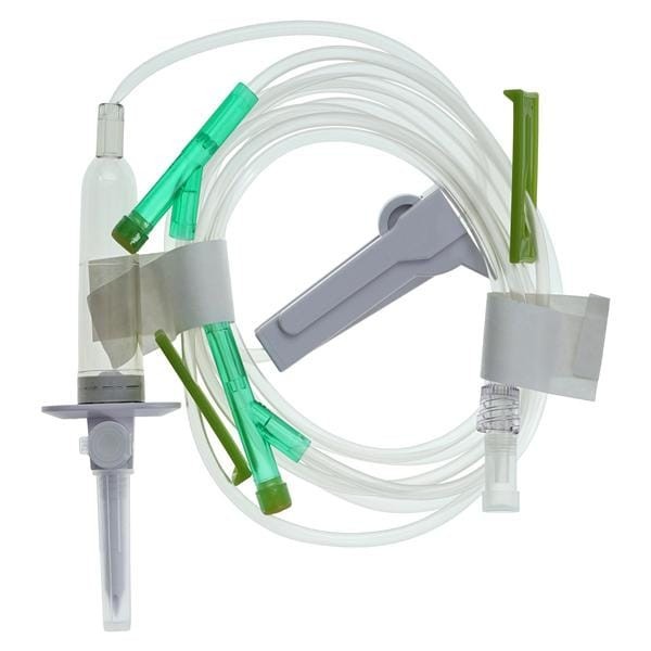 IV Administration Set Prepierced 2 Y-Injection Sites 100" 15 Drops/mL 16mL Ea 50 EA/CA