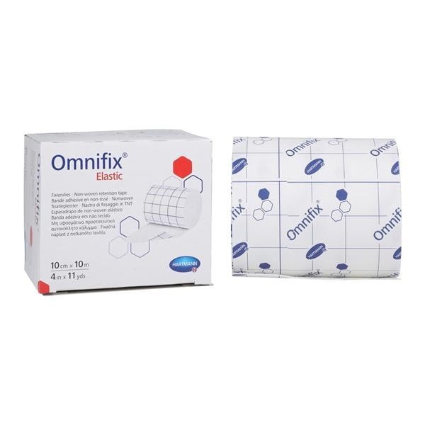 Omnifix Retention Tape Non-Woven Fabric 4"x11yd White Non-Sterile Ea 36 EA/CA
