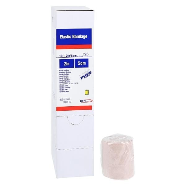 Stretch Bandage Elastic 2"x5yd Beige 10/Bx 5 BX/CA