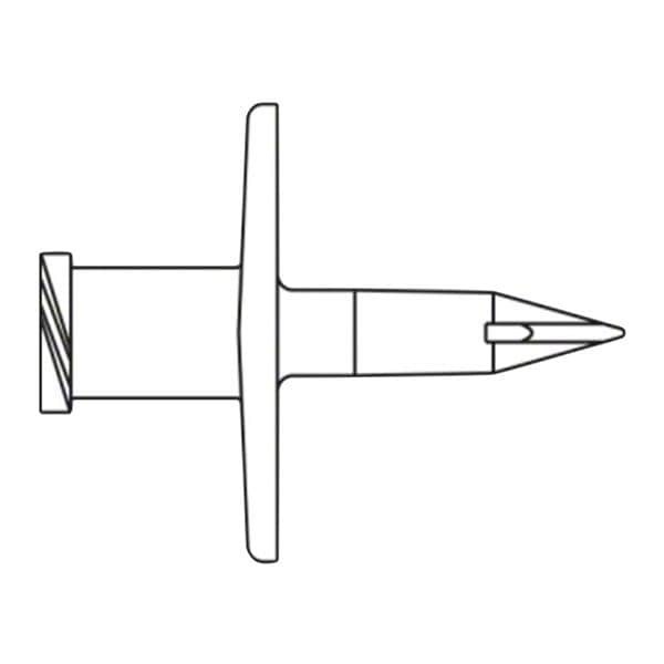 Mini-Spike Dispensing Pin Needleless Non-Vented Spike Luer Lock Connector 100/Ca