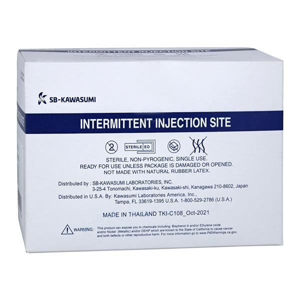 Intermittent Injection Cap Male Luer Connector 7/8" 50/Bx 4 BX/CA