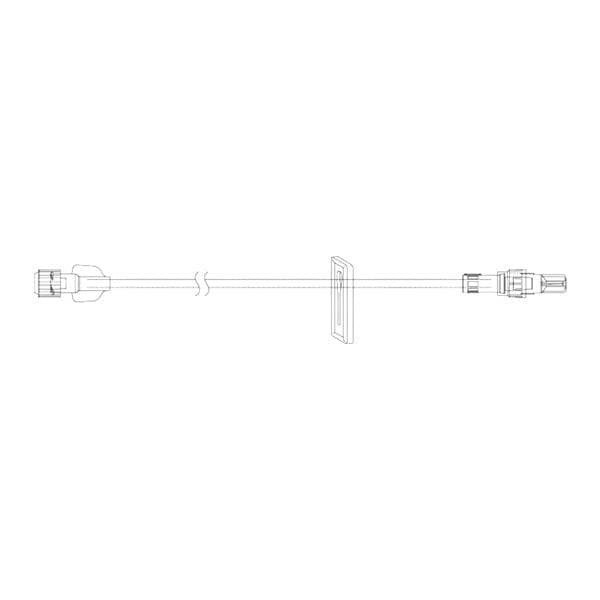 IV Extension Set 60" M Adptr/F LL Adptr/Clr 50/Ca