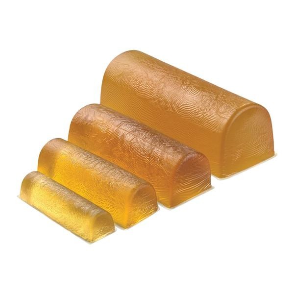 AliGel Chest Positioning Roll 16x4x4" Flat Bottom Gold