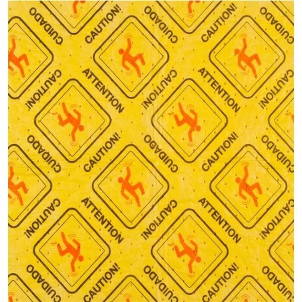 Hydrograbbber Absorbent Floor mat 32x24" Md Absorbancy/Fld Br Bckng/Ylw