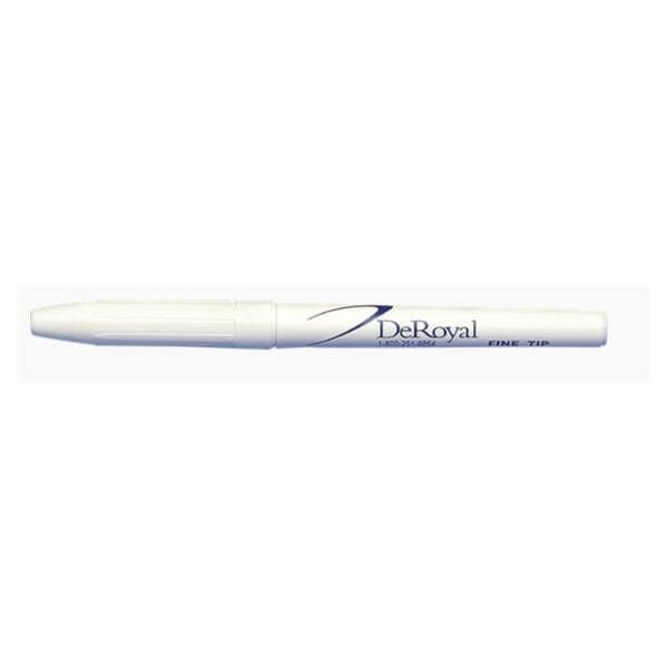 Skin Marker Fine Tip White Barrel Sterile
