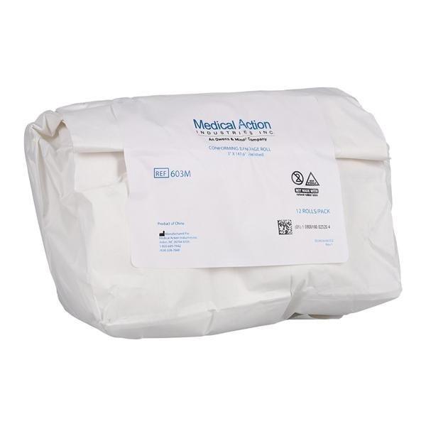 Acti-Stretch Conforming Bandage Gauze 3"x4.1yd Non-Sterile 12/Bx 8 BX/CA