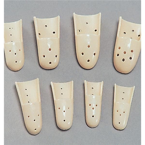 Staxx Protective Splint Finger Size 1 Plastic 2x7/8" Left/Right 6 EA/PK