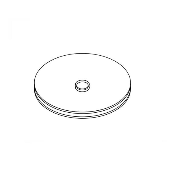 Button Nasal Septal Size Medium Silicone 5cmx4mm