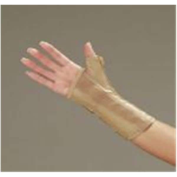 Splint Thumb Size 7" Medium Leatherette Right